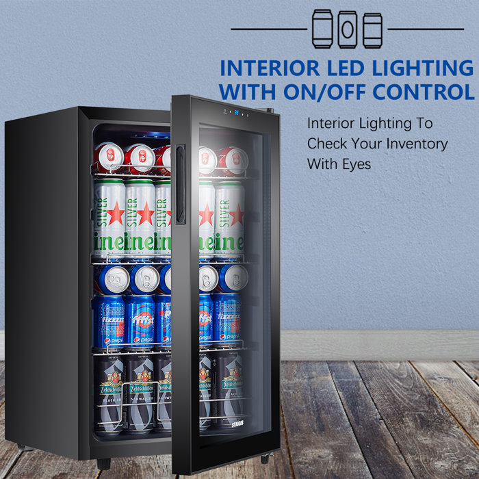 STAIGIS 2.5 Cubic Feet Freestanding Mini Fridge & Reviews Wayfair